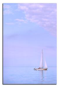 Obraz na plátně - Plachetnice na moři - obdélník 7248A (120x80 cm)