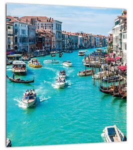 Obraz - Canal Grande, Benátky, Itálie (30x30 cm)