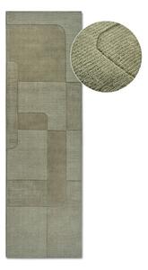 Zelený ručně tkaný vlněný běhoun 80x250 cm Charlotte – Villeroy&Boch