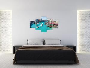 Obraz - Canal Grande, Benátky, Itálie (125x70 cm)