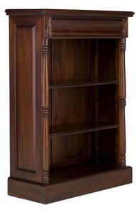 Sob nábytek - Dřevěná knihovna Oxford 120 cm mahagon - F0A00000932W