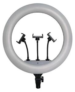 LED Stmívatelná lampa se stojanem a držákem pro vlogování LED/55W/230V