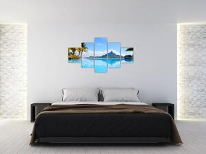 Obraz - Bora-Bora, Francouzská Polynésie (125x70 cm)