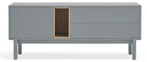 Modro-šedý TV stolek 140x56 cm Corvo – Teulat