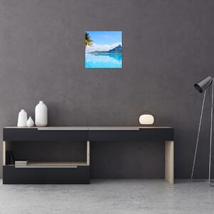 Obraz - Bora-Bora, Francouzská Polynésie (30x30 cm)