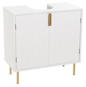 Bílá skříňka pod umyvadlo 60x60 cm – Casa Selección