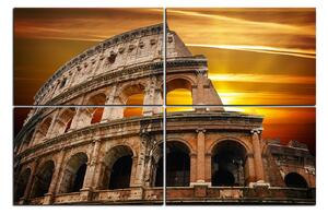 Obraz na plátně - Římské Koloseum 1206E (150x100 cm)