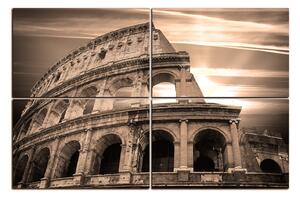 Obraz na plátně - Římské Koloseum 1206FE (90x60 cm)
