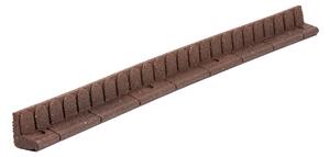 Multy home Zahradní lem 120 x 8 cm, hnědý, včetně hřebů MHEU5000400, 1 ks 4016.91.00