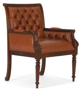 Sob nábytek - Kancelářské křeslo kůže Oxford II mahagon - F0A00000945W