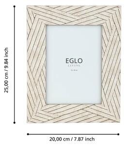 Eglo 423075 - Fotorámeček KEMAYAN 13x18 cm béžová