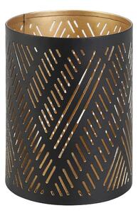 Eglo 422004 - Svícen SUBIC 10x7,5 cm černá/zlatá