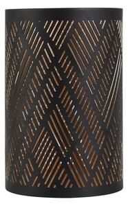 Eglo 422003 - Svícen SUBIC 15x10 cm černá/zlatá