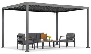 Terasová pergola Amarante 3 x 4 m Garden Point antracitová