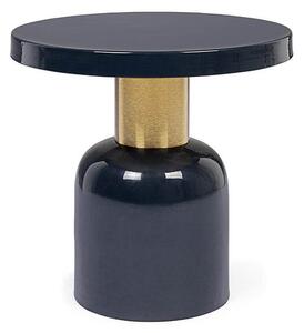 MUZZA Konferenční stolek Nali Ø 41 cm modrý