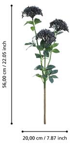 Eglo 428373 - Umělá květina ETAYA 56 cm modrá/zelená