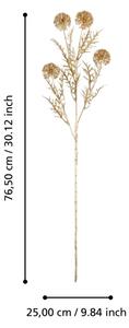 Eglo 428367 - Umělá květina MIADOL 76,5 cm zlatá
