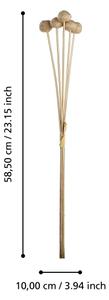 Eglo 428346 - Umělá květina MIADOL 58,5 cm zlatá