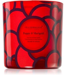 Vila Hermanos 70ths Year Poppy & Marigold vonná svíčka 500 g