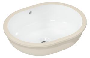 Hansgrohe Xuniva U umyvadlo 45x35 cm oválné pod pult bílá lesk 60153450