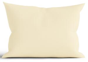 MK Lůžkoviny Bavlněný povlak na polštář Renforcé 70 x 90 cm - Jasmine pastelově žlutá