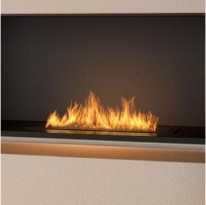 InFire - Vestavěný BIO krb 7,5x60 cm 3,5kW černá
