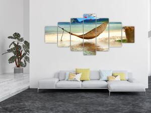 Obraz - Relax na pláži (210x100 cm)