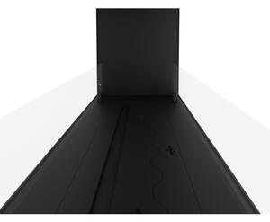 InFire - Vestavěný BIO krb 48,5x123,5 cm 6kW černá