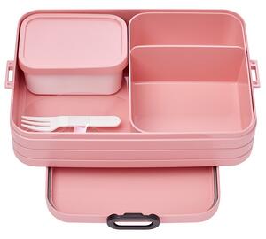 Bento svačinový box Large 1.5 L, Mepal, růžový
