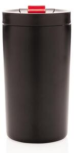 Dvoustěnný uzamykatelný termohrnek, 300 ml, XD Design, černý