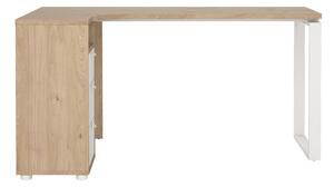Pracovní stůl s deskou v dubovém dekoru 100x150 cm Sign – Tvilum