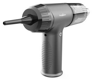 Nedis VCHHR100BK - Dobíjecí ruční vysavač 2v1 90W/6000 mAh šedá/černá
