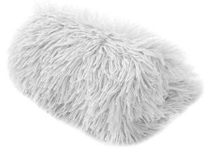 Bílá hebká oboustranná fluffy deka - 120x95 cm (Velká a hebká deka z příjemného hřejivého plyše v bílé barvě. Rozměry 120x95 cm.)