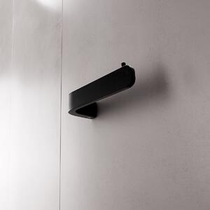 Držák na toaletní papír černý minimalistický moderní design NIMCO NIKAU černá NKC 30055-90