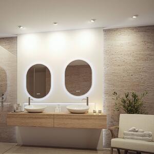 Paulmann podhledové bodové svítidlo Zina, bílé, Ø 9 cm, IP65, otočné,, stmívatelný, Bílá / opál, Koupelna, Plast, Moderní, Zapuštěné kulaté