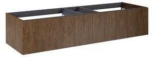 Elita Look Slim skříňka 160x44.9x31.8 cm pod umyvadlo závěsná ořechová RE081604027060