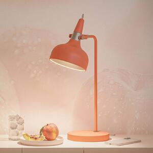 Paulmann Stolní lampa Juna STYLE, broskvová, výška 51 cm, kov, Žlutá / oranžová, Obývací pokoj / jídelna, kov, Moderní