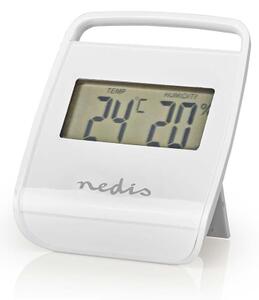 Nedis WEST100WT - Vnitřní teploměr s vlhkoměrem 1xLR54