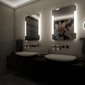 Zrcadlo do koupelny 50x80 s osvětlením po stranách NIMCO ZP 18001