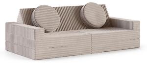 Rozkládací pohovka VARIANT BÉŽOVÁ SZTRUKS 160x80