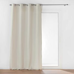 Béžový termo závěs z mikrovlákna 135x260 cm Micropolar – douceur d'intérieur