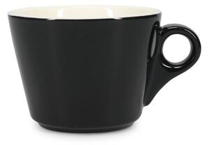 Černý porcelánový šálek na cappuccino 160 ml Barista – BonBistro
