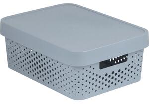 Curver Infinity 229163 Box 11 L, šedý děrovaný CURVER