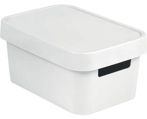 Curver Úložný box INFINITY 4,5l s víkem bílý CURVER