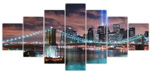 Obraz - New York, Manhattan (210x100 cm)