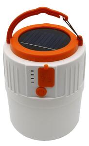LED Solární lampa s funkcí powerbanky LED/3W/3,7V 7000K IPX4 3200 mAh bílá