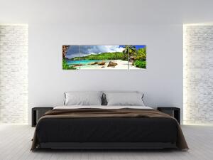 Obraz - Takamaka, Seychely (170x50 cm)