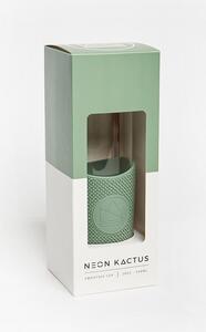 Skleněný pohár s brčkem, 568ml, Neon Kactus, zelený