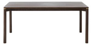 Hnědý rozkládací jídelní stůl 95x180 cm Arun – Unique Furniture