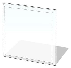 Sklo pod kamna 1000x1000x8 mm čtverec